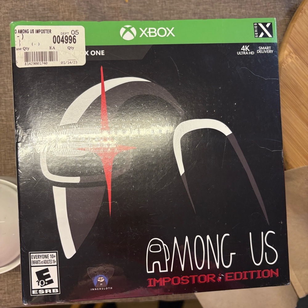 NEW SEALED Among Us : Impostor Edition for Xbox One & Xbox Series X Game